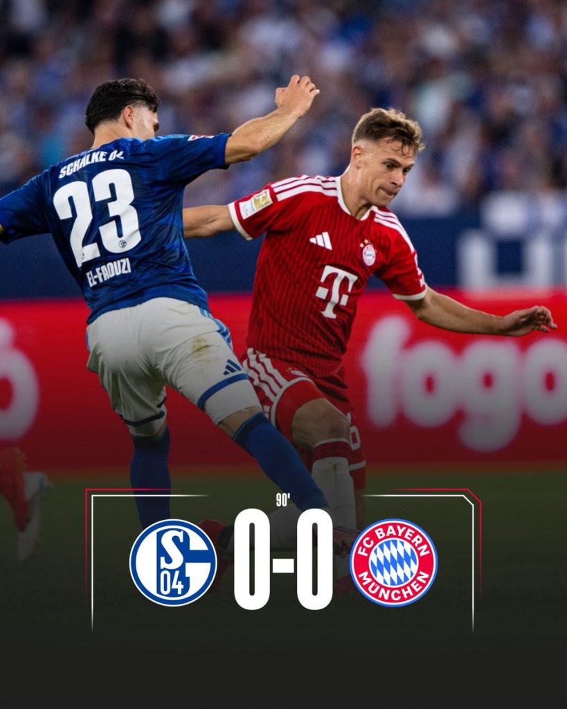 Bayern Munich’s 567‑Day Goal Scoring Streak Ends After Schalke Hold Them to 0–0 - Photo Credit : Bayern Munich, X