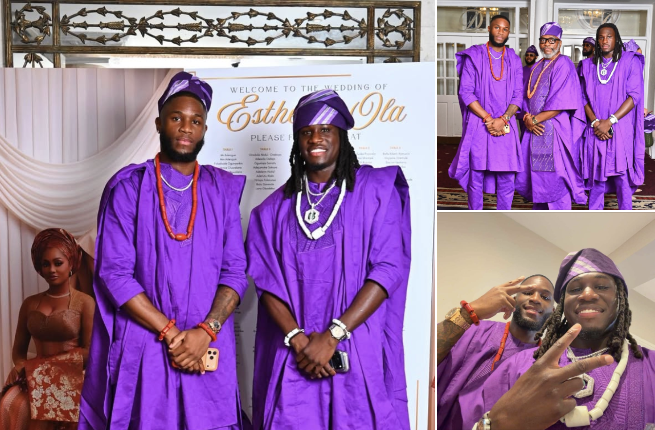 Calvin Bassey and Brother Elvis Grace Wedding Ceremony in Style - Photo Credit : Calvin Bassey, Instagram