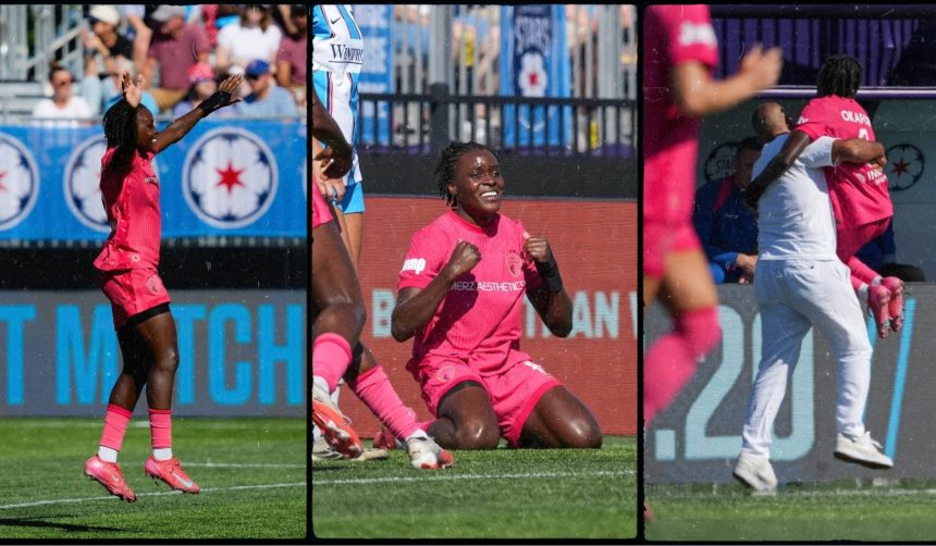 Chioma Okafor Scores First Professional Goal and Assist in North Carolina Courage’s 6–0 Win - Photo Credit : North Carolina Courage, X
