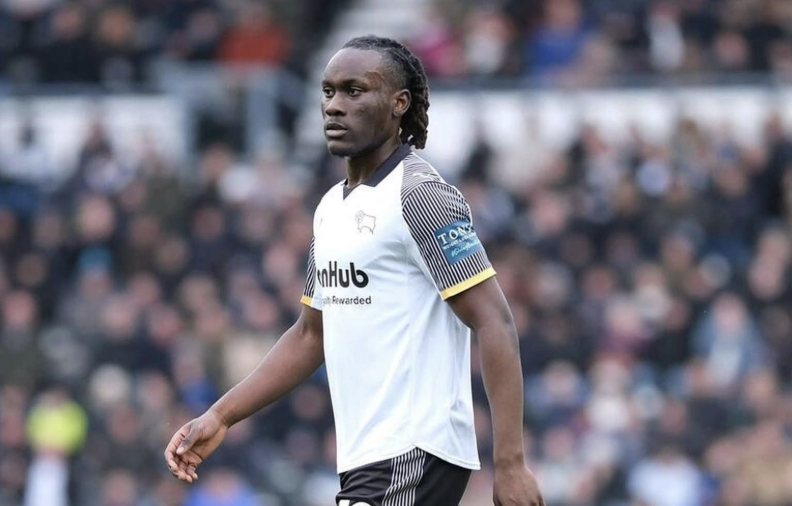 David Ozoh - Photo Credit : Derby County, X