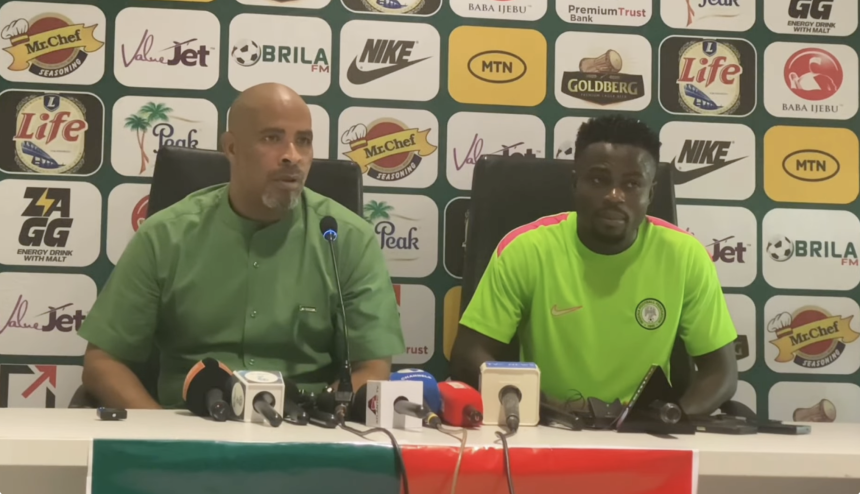 Eric Chelle & Moses Simon post-match press conferences | Nigeria 2-1 Madagascar, AFCON'27 Qualifiers - Photo Credit : Softfootball Media