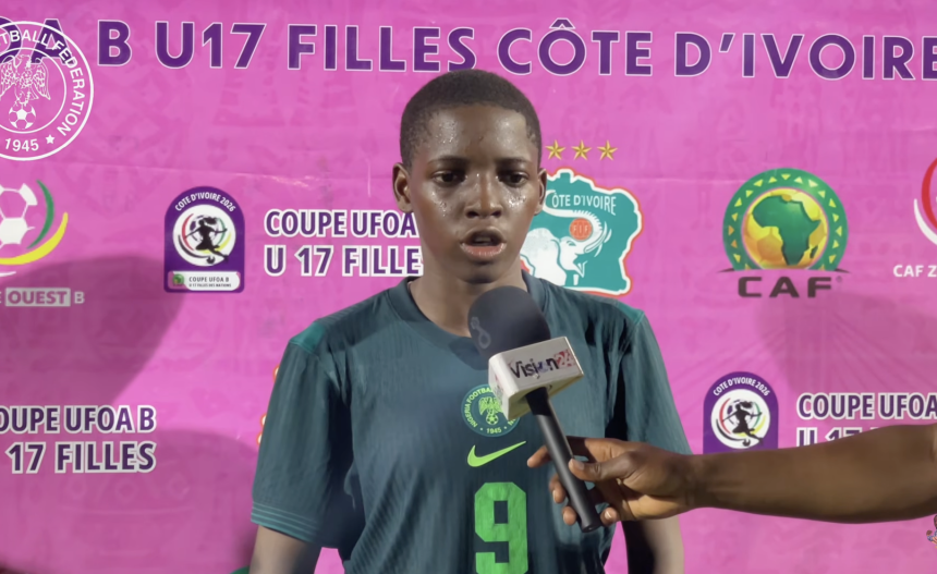 Flamingos Captain Reacts After 4–2 Win Over Ghana in 2026 WAFU B U‑17 Girls’ Cup - Photo Credit : Ademola Sports, Youtube