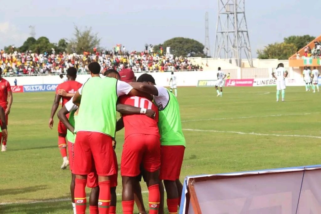 GOAL!
90+5’
Guinea-Bissau 3-0 Nigeria - Photo Credit : Softfootball Media