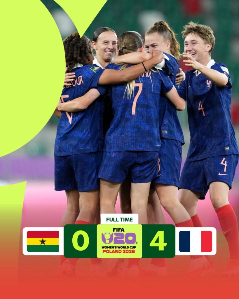 Ghana Eliminated as Matchday 3 Results Shape the 2026 U‑20 Women’s World Cup - Photo Credit : FIFA Women's World Cup, X