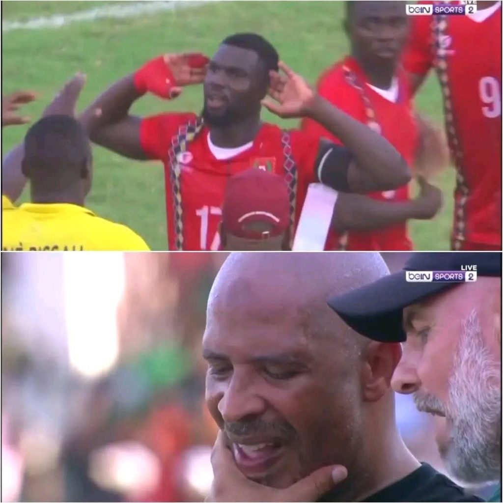 Guinea-Bissau 2-0 Nigeria
Mama Baldé scores a beautiful goal after dribbling past Bright Osayi-Samuel and curling his effort into the far corner. - Photo Credit : Bein Sports