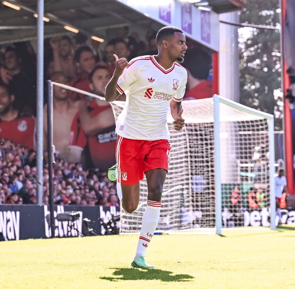 Alexander Isak’s  goal earned Liverpool a narrow 1-0 victory over Bournemouth- Photo credit: Liverpool media
