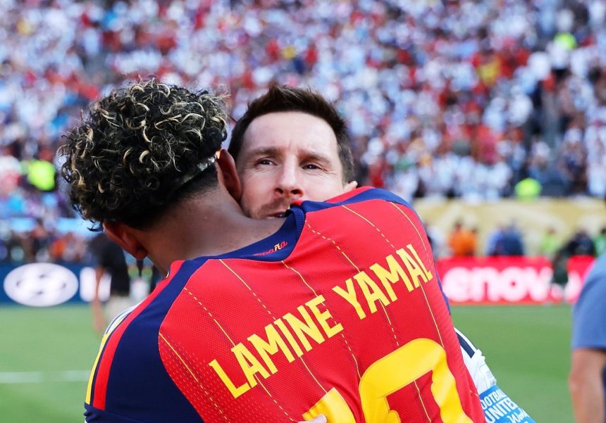 Lamine Yamal opens up about a memorable encounter with Lionel Messi- Photo credit: X media