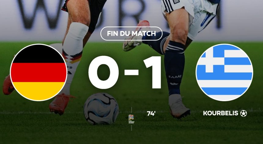 Germany 0-1 Greece- Photo credit: X media