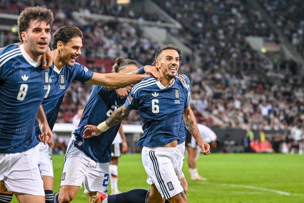 Greece stun Germany- Photo credit: X media