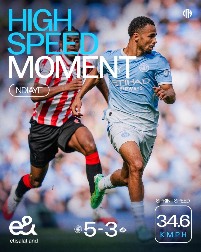 Man City 5-3 Sunderland- Semenyo Brace Secures Thrilling Win - Photo Credit : Manchester City, X