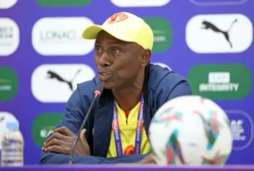 Falconents Head coach, Moses Aduku - Photo Credit : NFF
