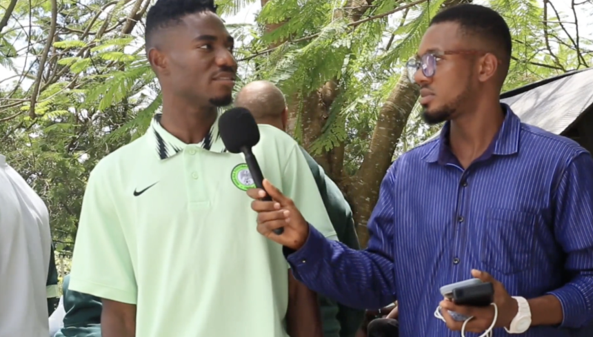 Moses Usor Opens Up on Super Eagles Experience Ahead of Madagascar Clash - Photo Credit : Softfootball Media