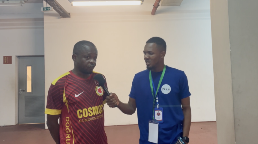 Nigerian Fan Reacts to Nigeria’s 2–1 Comeback Win Over Madagascar in AFCON 2027 Qualifiers - Photo Credit : Softfootball Media