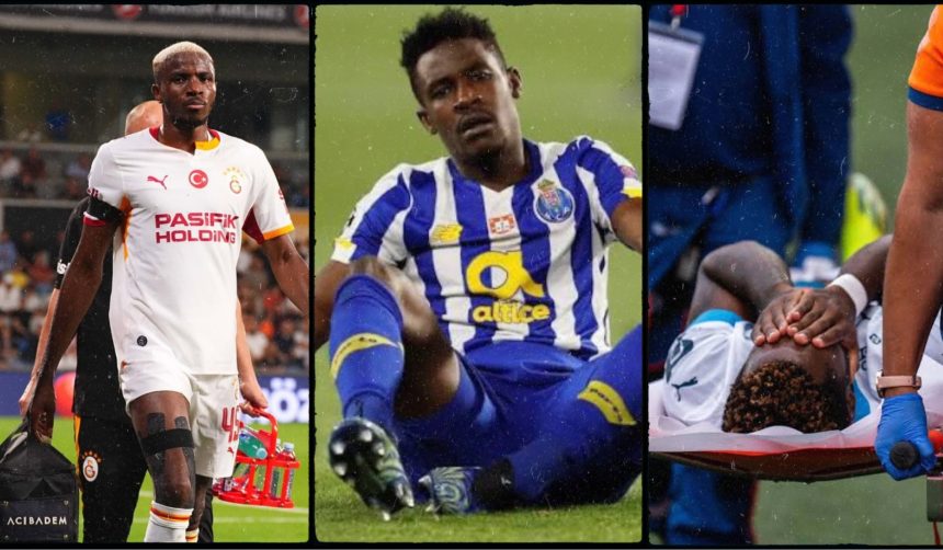 Osimhen is injured and may likely miss the AFCON qualifiers, Tochukwu Nnadi is also injured, and Zaidu Sanusi is injured - Photo Credit : Softfootball Media