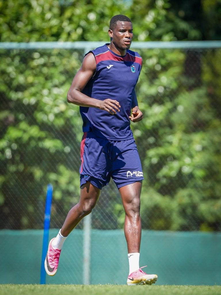 Paul Onuachu Returns to Training Ahead of Konyaspor Clash After Injury Scare - Photo Credit : Trabzonspor, X