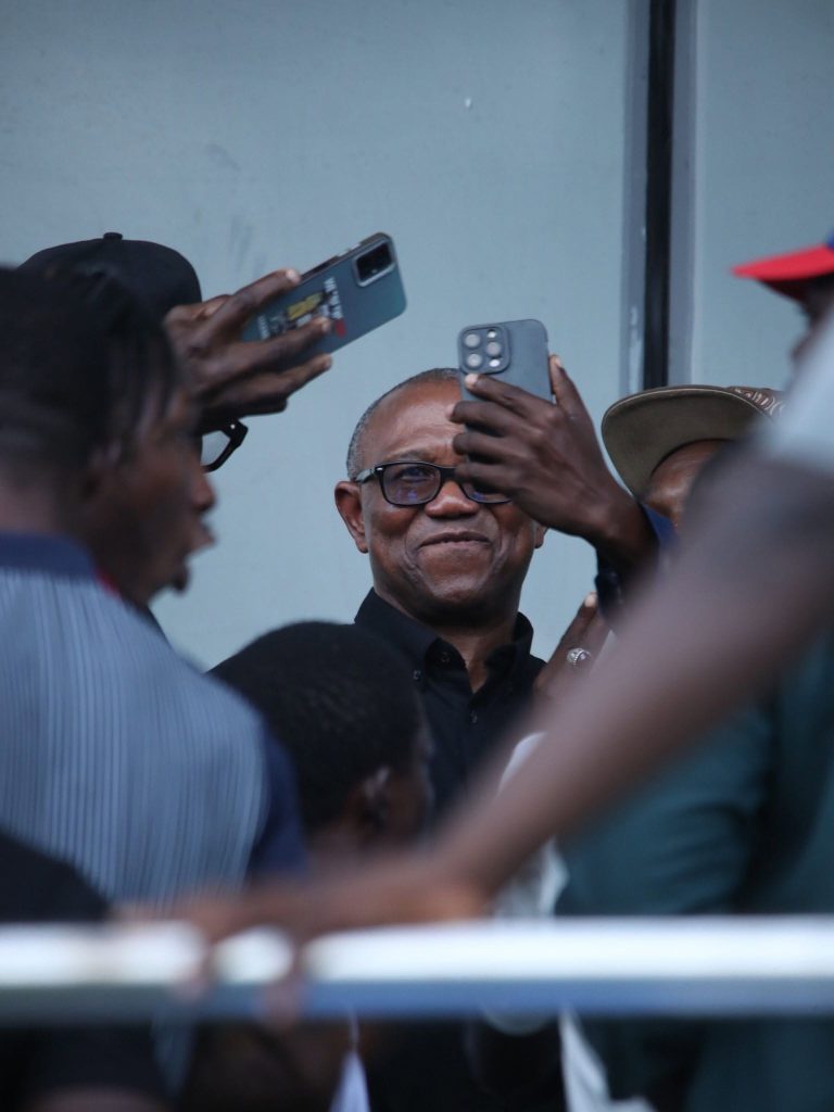 Peter Obi Attends Ikorodu City’s 2–0 Victory Over Rangers - Photo Credit : Julie Sports, Media