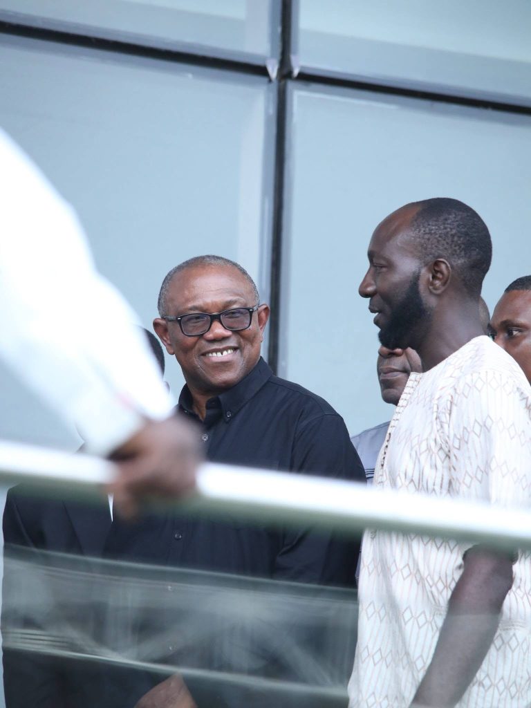 Peter Obi Attends Ikorodu City’s 2–0 Victory Over Rangers - Photo Credit : Julie Sports, Media