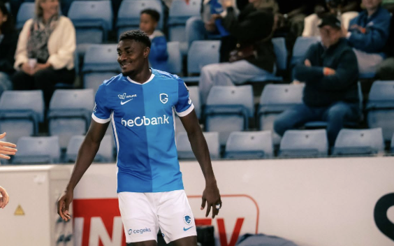 Rafiu Durosinmi Scores Again as Genk Draw 1–1 With Gent - Photo Credit : Genk, X