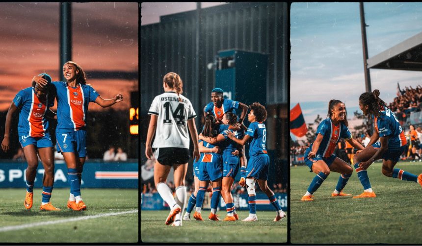 Rasheedat Ajibade Scores as Jennifer Echegini Assists in PSG’s 5–1 UWCL Qualification Win - Photo Credit : PSG Women, X