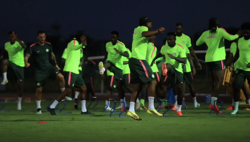 Super Eagles Begin AFCON 2027 Preparations Ahead of Madagascar Qualifier - Photo Credit : Softfootball Media