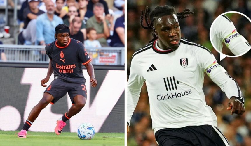 Super Eagles Duo Samuel Chukwueze and Calvin Bassey - Photo Credit : Fulham, AC Milan, X