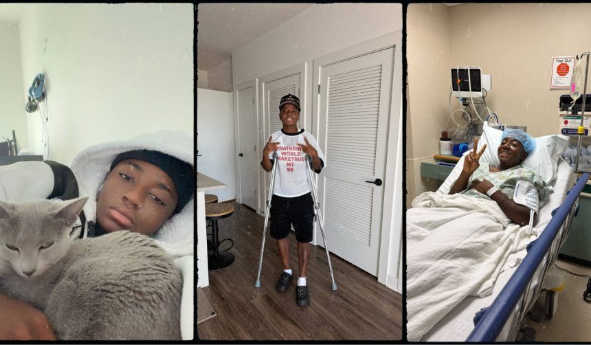 Super Falcons Midfielder, Deborah Abiodun Undergoes Successful Surgery - Photo Credit : Deborah Abiodun, Instragram