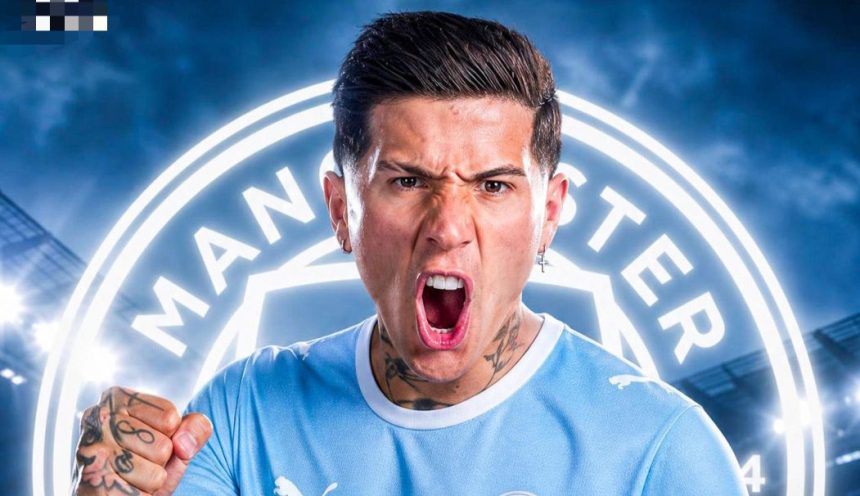 Enzo Fernandez to Manchester City (Photo credit: Fabrizio Romano media)