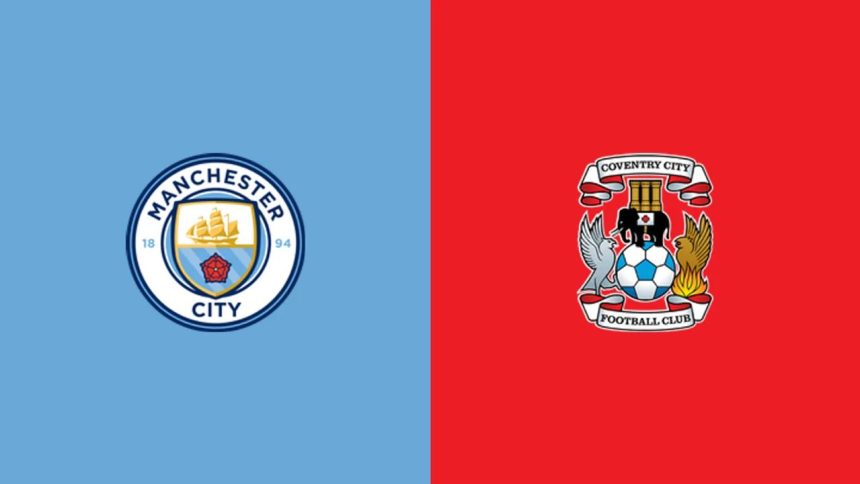 Manchester City vs Coventry City (Photo credit: Softfootball media
