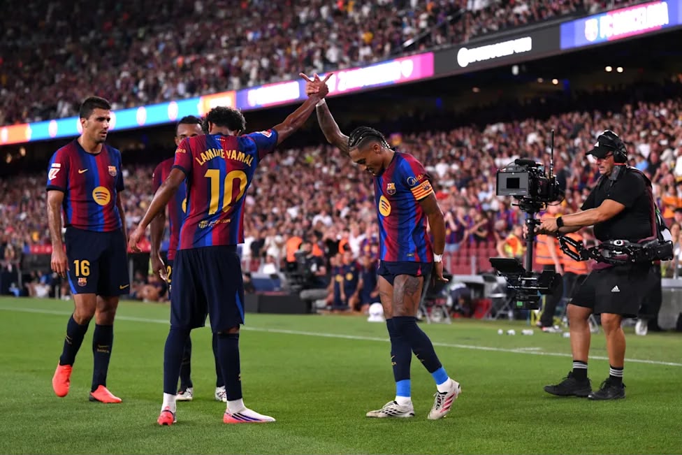 Barcelona’s new captain hierarchy confirmed (Photo credit: Yahoo sports)