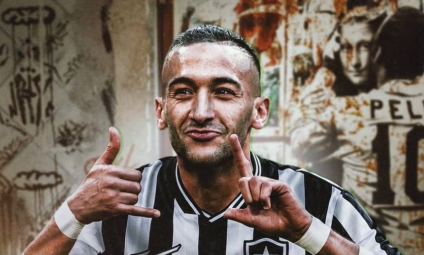 Hakim Ziyech set to join Botafogo (Photo credit: Softfootball media)