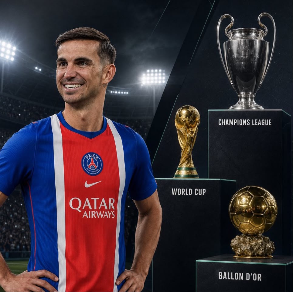 Fabian Ruiz admits Ballon d’Or dream after trophy-filled season with PSG and Spain (Photo credit: the touchline media)