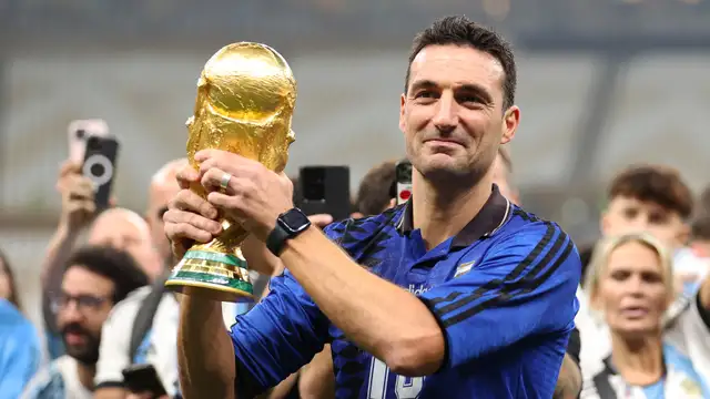 Lionel Scaloni. (photo credit: bbc media)
