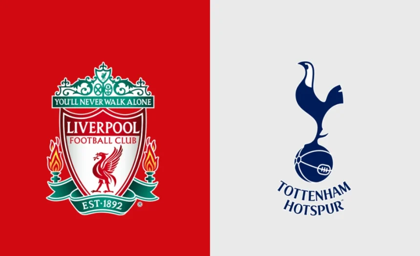 liverpool vs tottenham. (photo credit: bbc media)