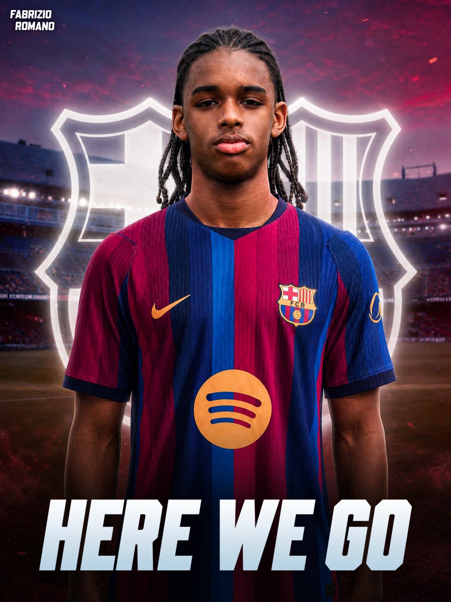 Barcelona Complete Dany Freire Signing After Successful Trial. (photo credit: fabrizon via x)