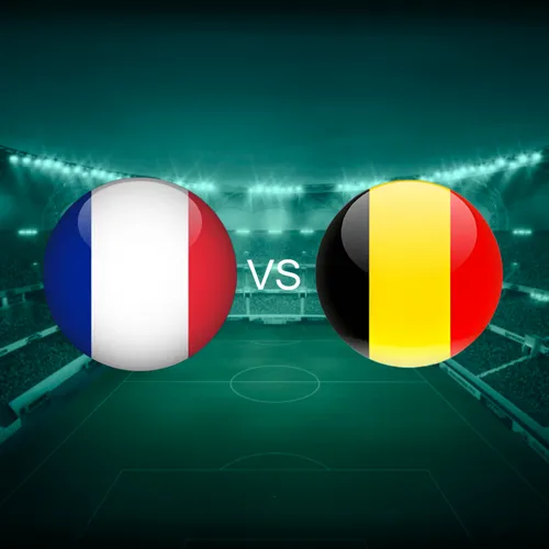 France Face Belgium Test- Photo credit: X media