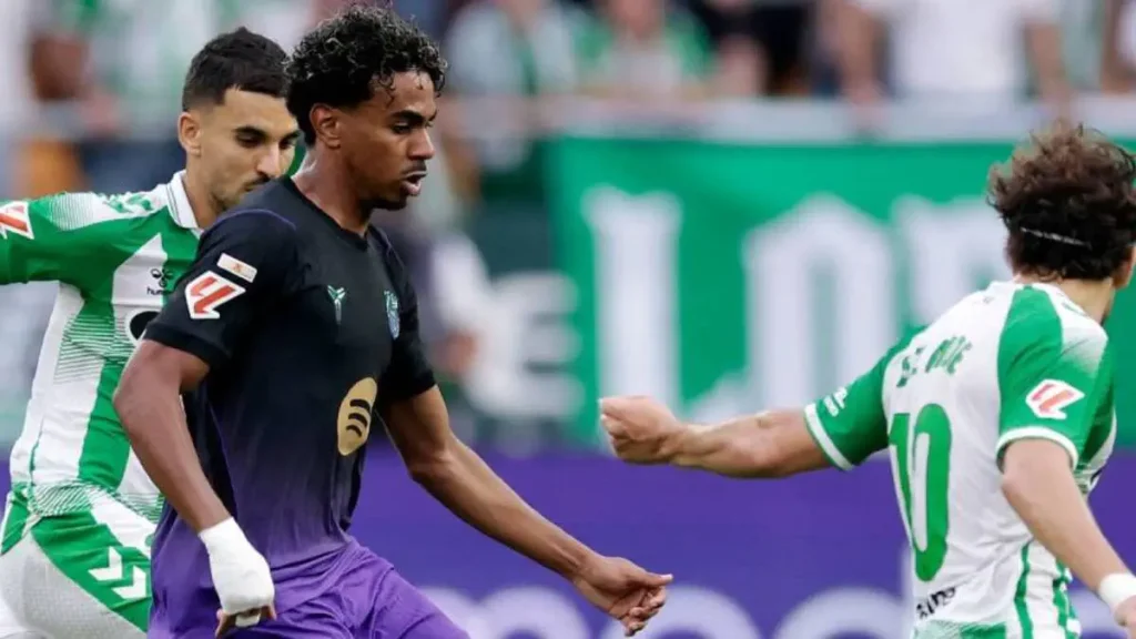Barcelona Thrash Real Betis 5-2 as Yamal and Olmo Shine. (photo credit: bbc media)