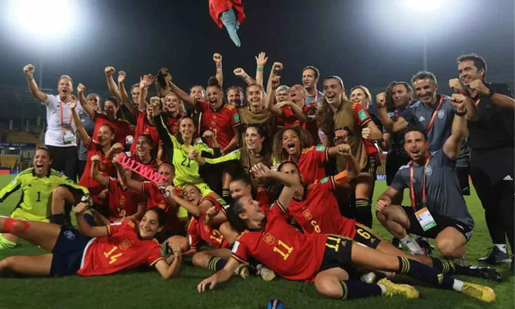 Spain Top Group F After 2-0 Victory as Mexico Fall to Bottom at U-17 Women’s World Cup. (photo credit: ademola via x)