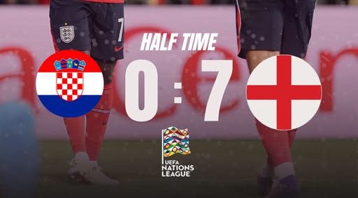 England Destroy Croatia 7-0 in Stunning Nations League Display. (photo credit: facebook media)
