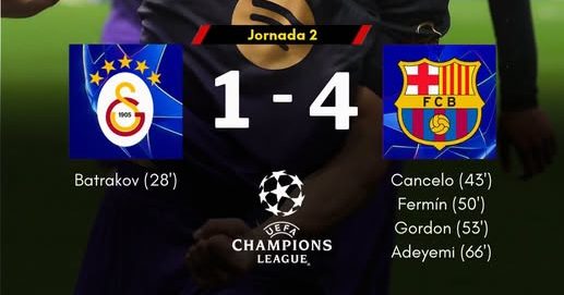Barcelona Score Four to Seal Dominant Victory Over Galatasaray. (photo credit: facebook media)