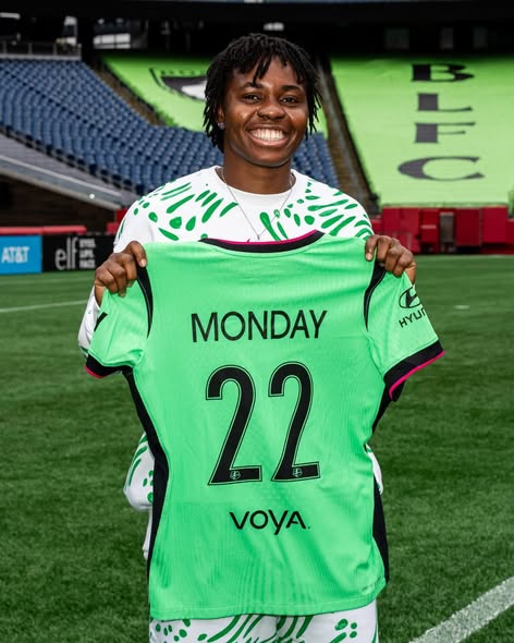 Gift Monday Signs Until 2030 After Record-Breaking Boston Legacy FC Move. (photo credit: facebook media)