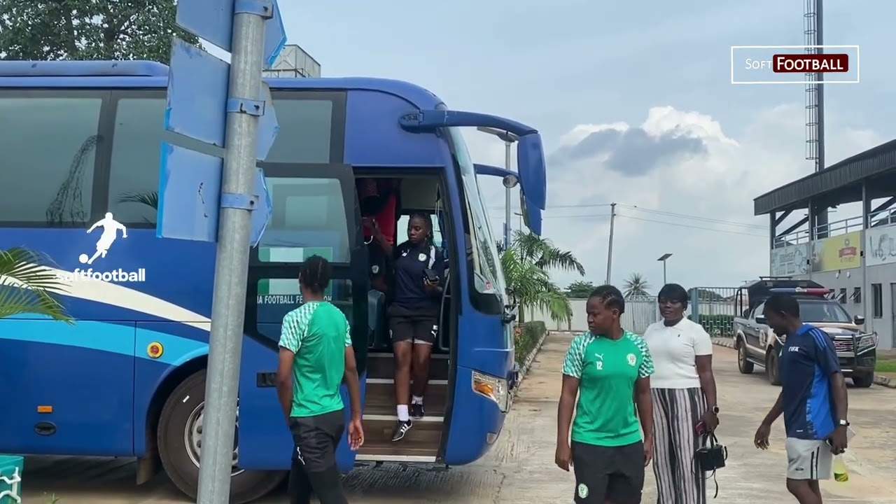 Comoros Players Arrive for Final Training Ahead of Super Falcons Clash - Photo Credit : Softfootball media