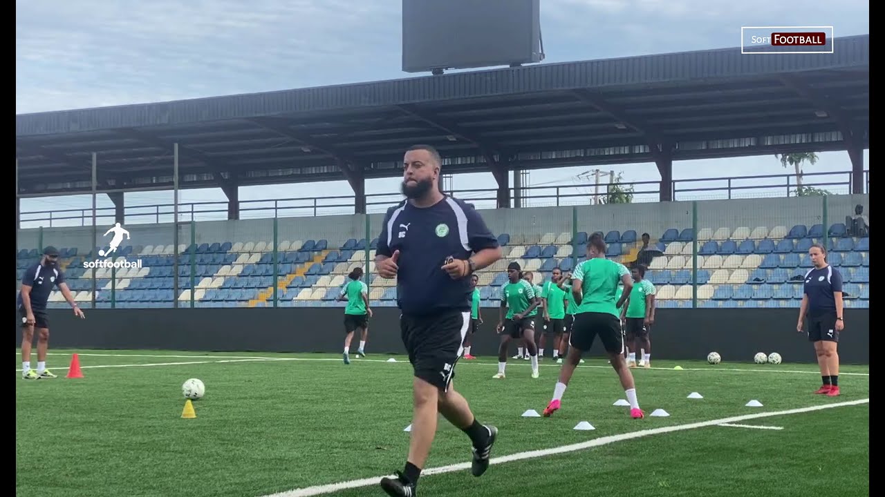 Comoros Women Hold Final Training Session Ahead of Olympics 2028 Qualifiers Clash with Super Falcons - Photo Credit : Softfootball Media
