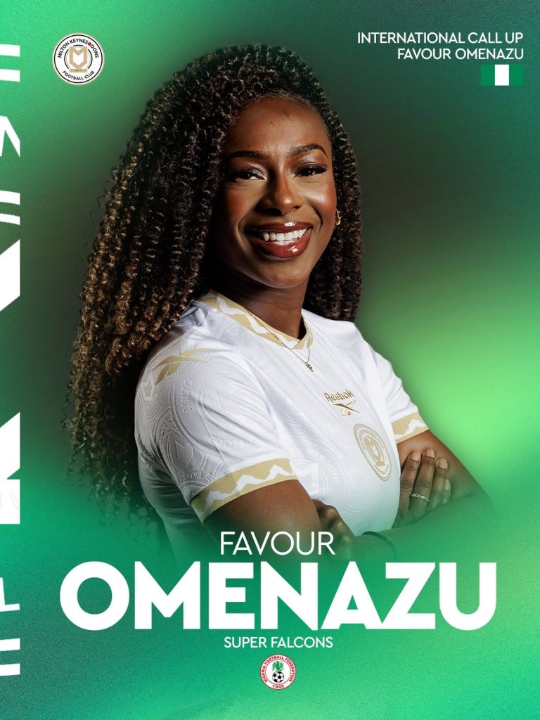 Favour Omenazu Earns Maiden Super Falcons Call-Up for Comoros Olympic Qualifiers - Photo Credit : NFF Media