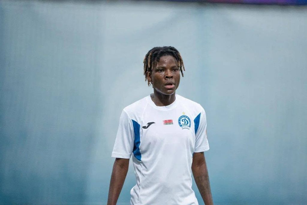 Nigerian Striker, OKPE BLESSING - Photo Credit : Lemuel Joshua, Facebook
