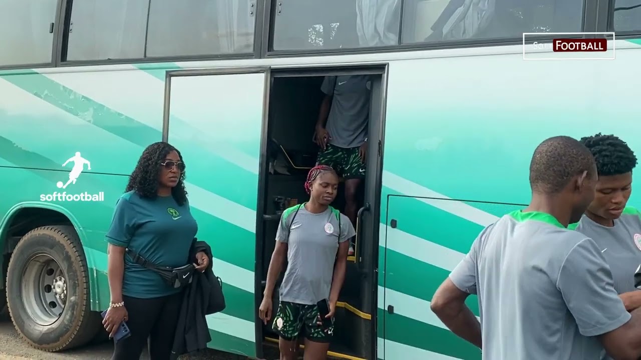 Super Falcons Arrive for Recovery Session Ahead of Comoros Return Leg - Photo Credit : Softfootball Media