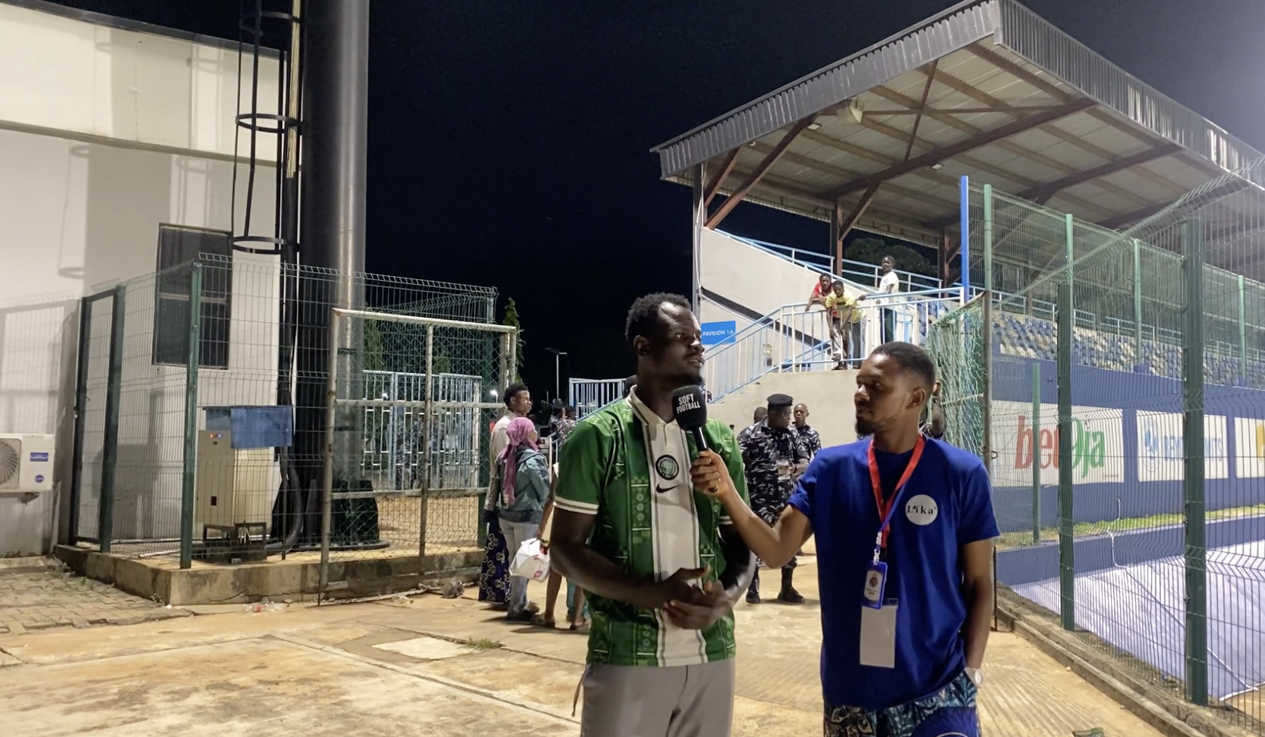 Super Falcons Fan Backs Nigeria for More Success After Comoros Victory in Olympics 2028 Qualifiers - Photo Credit : Softfootball Media