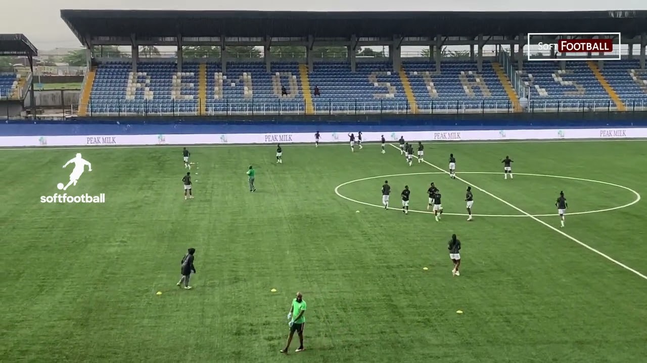 Super Falcons Fine-Tune Preparations Ahead of Comoros Showdown in Olympics 2028 Qualifiers - Photo Credit : Softfootball Media