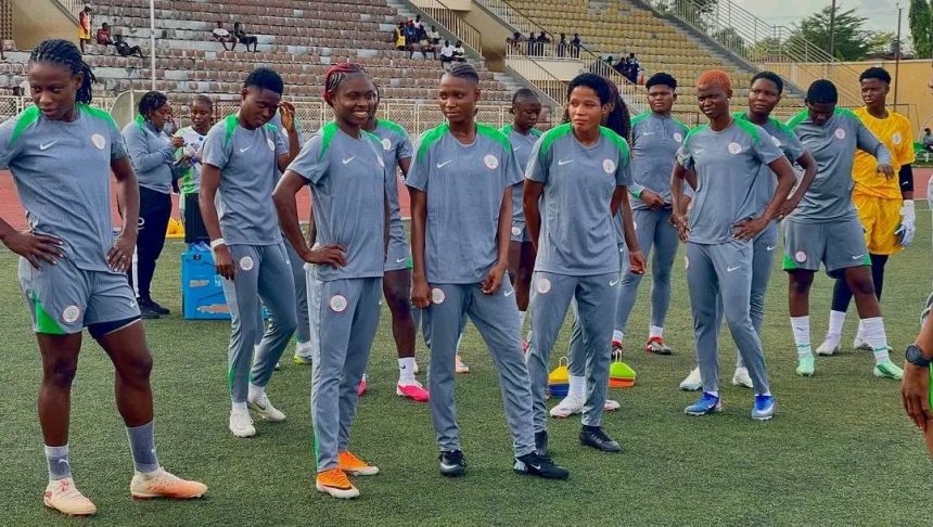 Super Falcons Step Up Comoros Preparations With Second Training Session - Photo Credit : NFF, X