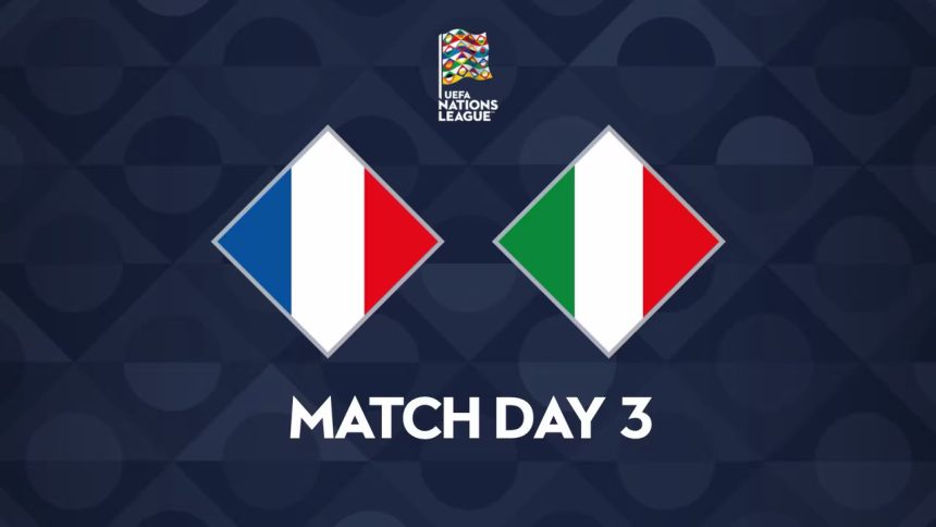 France vs Italy- Photo credit: UEFA media