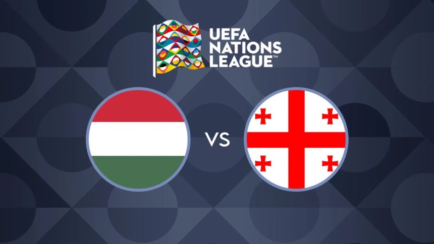 Hungary vs Georgia- photo credit: UEFA media